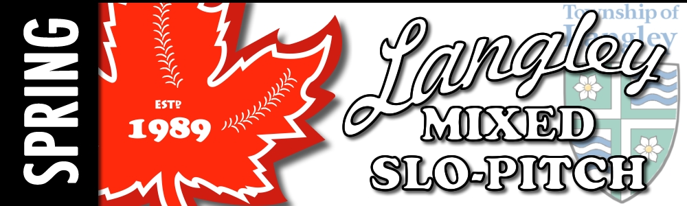 Langley Mixed Slo-pitch 2020 League Banner